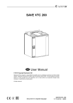 SAVE VTC 200 User Manual