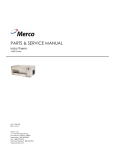 PARTS & SERVICE MANUAL