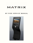 My Ride SeRViCe MANUAl