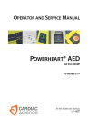 AED G3 Pro Operation and Service Manual