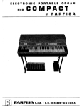 Farfisa Combo Compact Service Manual