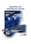 Operation and maintenance manual