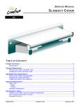 Slideout Cover Service Manual - E