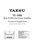 VL-1000 VP-1000 Service Manual