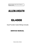 GL4000 service manua..