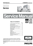 Service Manual LX3900SA/01/05/69/75/93
