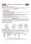 Installation and Troubleshooting Guide