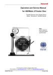 Operation and Service Manual for HERMetic UTImeter Otex