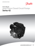 Series 42 Axial Piston Closed Circuit Pumps Service Manual