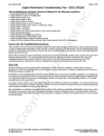 Engine Performance Troubleshooting Tree - ISX15