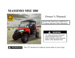 Owner`s Manual - Massimo Motor