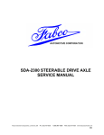 SDA-2300 Service Manual - Fabco Automotive Corporation
