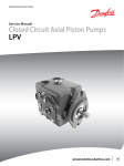 LPV Closed Circuit Variable Pumps Service Manual