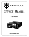 TR-7400A Service Manual - The Repeater Builder`s Technical