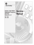Service Manual, Bulletin 1336 FORCE Adjustable Frequency AC