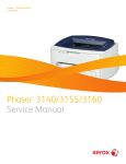 Phaser 3140/3155/3160 Service Manual