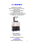 Rapid Freeze ICE FLAKERS INSTALLATION & SERVICE MANUAL