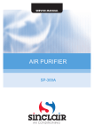 AIR PURIFIER - Sinclair.pl