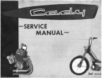 Motobecane Cady Maintenance Manual