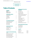 Table of Contents - Centrex Laboratories Inc