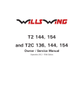T2 144, 154 and T2C 136, 144, 154 Owner / Service Manual