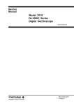 Model 7015 DL1500C Series Digital Oscilloscope Service Manual