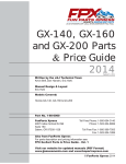 GX140-160-200 Parts Guide