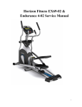 Horizon Fitness EX69-02 & Endurance 4