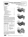Viking Pump Technical Service Manual 141.1 for