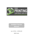 Exhibitor Service Manual