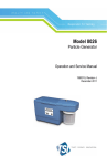 Model 8026 Particle Generation Operation and Service Manual
