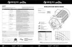 INSTALLATION AND SERVICE MANUAL