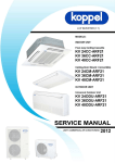 Ceiling Cassette Inverter Service Manual