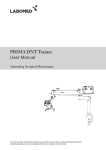 PRIMA DNT Trainer User Manual