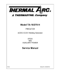 Model TA-10/270 H Service Manual