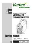 Service Manual CUTMASTER™ 10mm 12mm