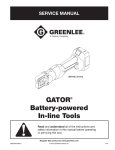 GATOR® Battery-powered In