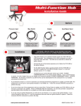 Multi Function Hub Manual