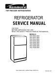 Service Manual - Appliance Factory Parts