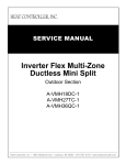 Inverter Flex Multi-Zone Ductless Mini Split