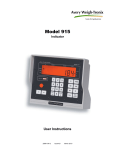 Model 915 - Scale Tec