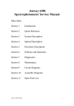 Jenway 6300 Spectrophotometer Service Manual