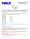 hale service manual - Home + Remodeling Show