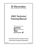 2003 Technical Training Manual