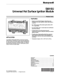 68-0161 - S8910U Universal Hot Surface Ignition Module