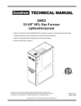 Goodman GME8 Technical Information