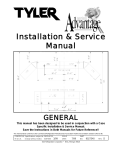 Installation & Service Manual