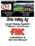 Liquid Ready System T-Band / In-Furrow Installation & Service Manual