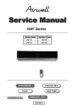 Service Manual HAF 18_24 Series(brand Electra)
