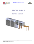 MATRIX Series 5 Customer Guide